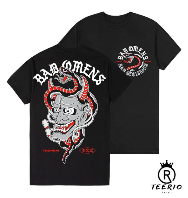 Bad Omens Band Hannya 2023 Shirt Best Merch For Fans – Apparel, Mug, Home Decor – Perfect Gift For Everyone