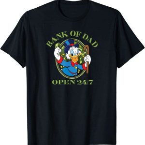 Bank Of Dad Opend 247 Disney Duck Tales T-Shirt – The Best Shirts For Dads In 2023 – Cool T-shirts