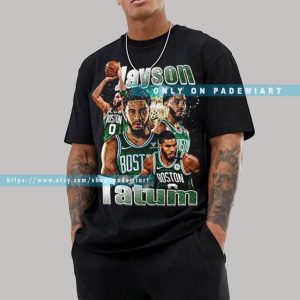 Basketball Player Jayson Tatum Vintage T-shirt For Sports Fans – Apparel, Mug, Home Decor – Perfect Gift For Everyone