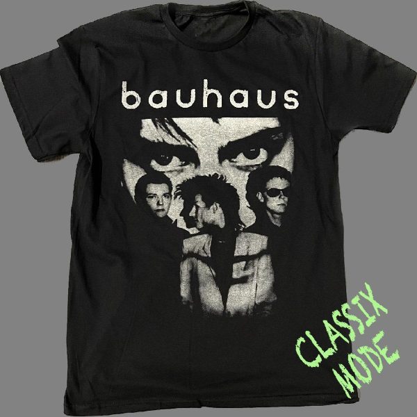 Bauhaus Band Posters Printed T-shirt For Rock Music Fans – Apparel, Mug, Home Decor – Perfect Gift For Everyone