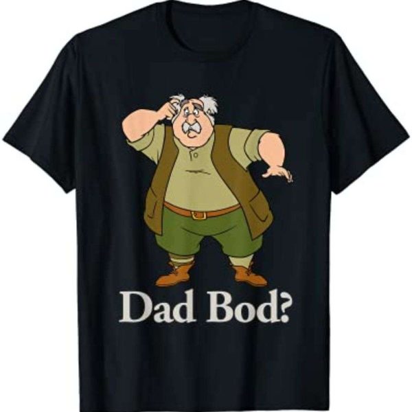 Beauty And The Beast Maurice Disney Dad Bod T-Shirt – The Best Shirts For Dads In 2023 – Cool T-shirts