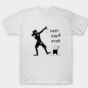 Best Dad Ever Dab Edition T-Shirt