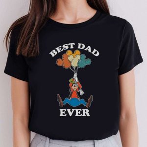 Best Dad Ever Goofy Dad With Mickey Balloon Disney Shirts For Dads The Best Shirts For Dads In 2023 Cool T shirts 2