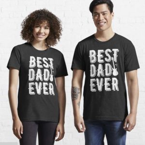 Best Dad Ever Guitar Chords Funny T-Shirt For Guitar Lovers – The Best Shirts For Dads In 2023 – Cool T-shirts