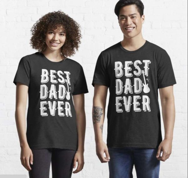 Best Dad Ever Guitar Chords Funny T-Shirt For Guitar Lovers – The Best Shirts For Dads In 2023 – Cool T-shirts