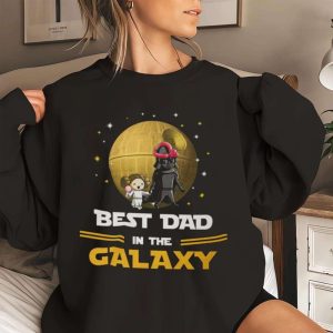 Best Dad In The Galaxy With One Daughter Disney Dad Shirt The Best Shirts For Dads In 2023 Cool T shirts 4