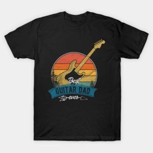 Best Guitar Dad Ever Vintage T-Shirt – The Best Shirts For Dads In 2023 – Cool T-shirts