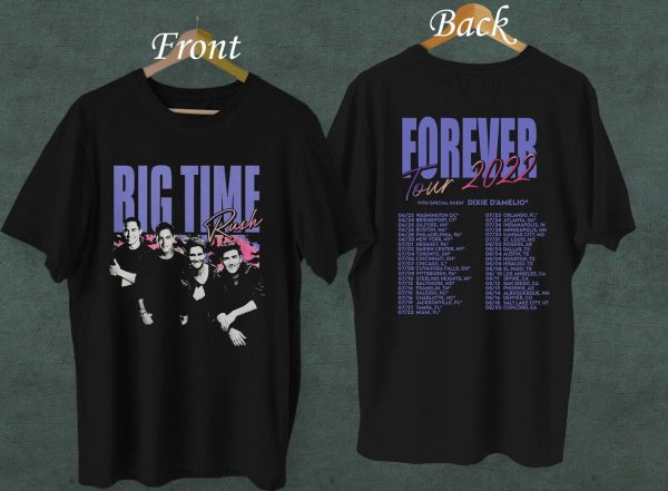 Big Time Rush Tour Shirt Forever Tour 2022 – Apparel, Mug, Home Decor – Perfect Gift For Everyone