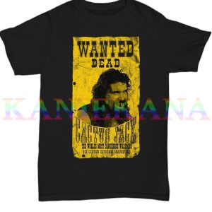 Black Cactus Jack Wanted Retro T-shirt Mick Foley Shirt – Apparel, Mug, Home Decor – Perfect Gift For Everyone