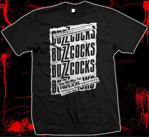 Buzzcocks 1977 Flyer T-shirt Gifts For Punk Rock Fans – Apparel, Mug, Home Decor – Perfect Gift For Everyone