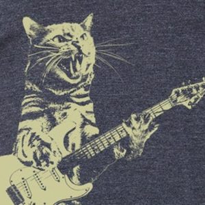 Cat Playing Guitar Shirt Funny Meme T-shirt – Apparel, Mug, Home Decor – Perfect Gift For Everyone