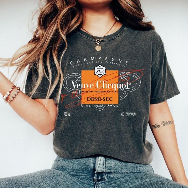 Champagne Veuve Rose Graphic Shirt – Apparel, Mug, Home Decor – Perfect Gift For Everyone