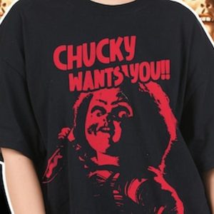 Chucky Horror Movie Doll Chucky Wants You T-shirt – Apparel, Mug, Home Decor – Perfect Gift For Everyone