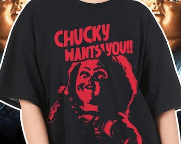 Chucky Horror Movie Doll Chucky Wants You T-shirt – Apparel, Mug, Home Decor – Perfect Gift For Everyone