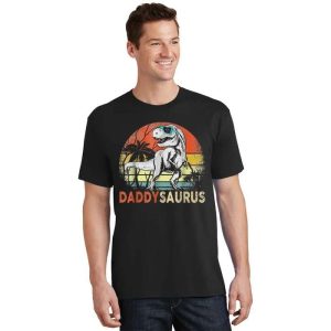 Cool Daddysaurus T-Rex – Jurassic Park Dad Shirt – The Best Shirts For Dads In 2023 – Cool T-shirts