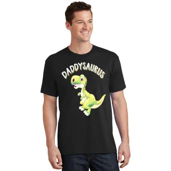 Cute Daddysaurus Rex Tee Shirt – The Best Shirts For Dads In 2023 – Cool T-shirts