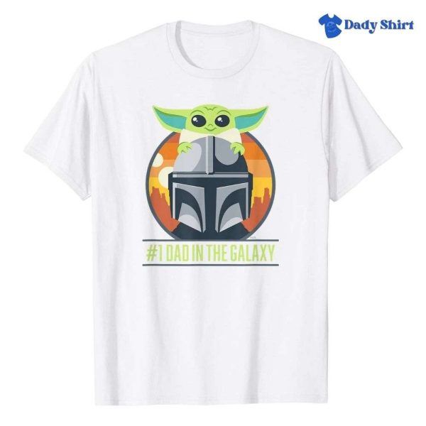 Cute Mandalorian And Grogu 1 Dad Father Son Star Wars Shirts – The Best Shirts For Dads In 2023 – Cool T-shirts