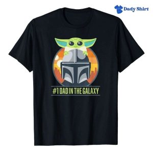 Cute Mandalorian And Grogu 1 Dad Father Son Star Wars Shirts – The Best Shirts For Dads In 2023 – Cool T-shirts