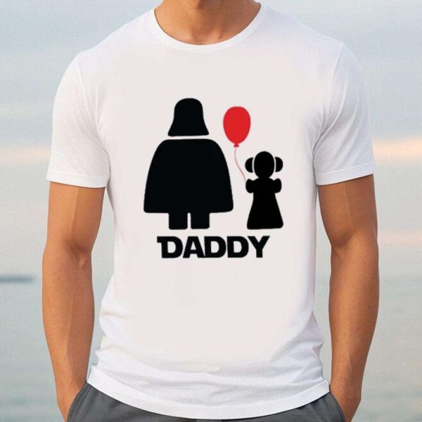 Daddy And Princess Star Wars Disney Dad And Daughter Shirt – The Best Shirts For Dads In 2023 – Cool T-shirts