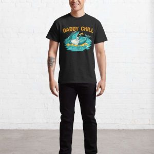 Daddy Chill Funny Shark T-Shirt – The Best Shirts For Dads In 2023 – Cool T-shirts