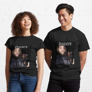 Daddy Chill Relaxing Father Classic T-Shirt – The Best Shirts For Dads In 2023 – Cool T-shirts