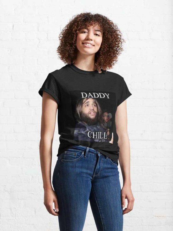 Daddy Chill Relaxing Father Classic T-Shirt – The Best Shirts For Dads In 2023 – Cool T-shirts