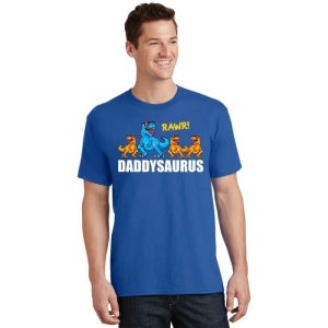 Daddy Dinosaur Rawr Daddysaurus Rex Shirt – The Best Shirts For Dads In 2023 – Cool T-shirts