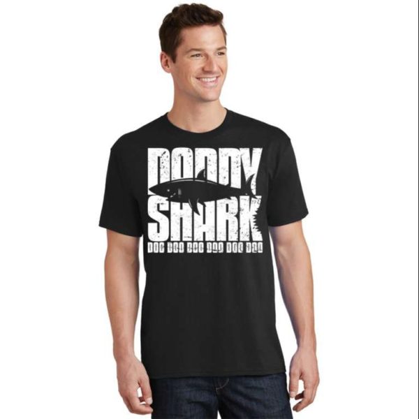 Daddy Shark Doo Doo Doo Cool T-Shirt – The Best Shirts For Dads In 2023 – Cool T-shirts