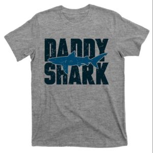 Daddy Shark T Shirt For Shark Lover – The Best Shirts For Dads In 2023 – Cool T-shirts