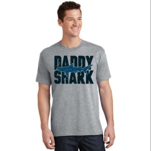 Daddy Shark T Shirt For Shark Lover – The Best Shirts For Dads In 2023 – Cool T-shirts