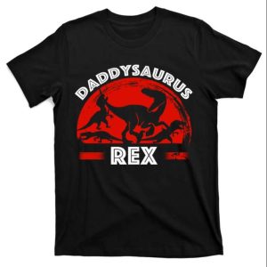 Daddysaurus Rex Cute Dad Spoof T-Shirt For Men – The Best Shirts For Dads In 2023 – Cool T-shirts