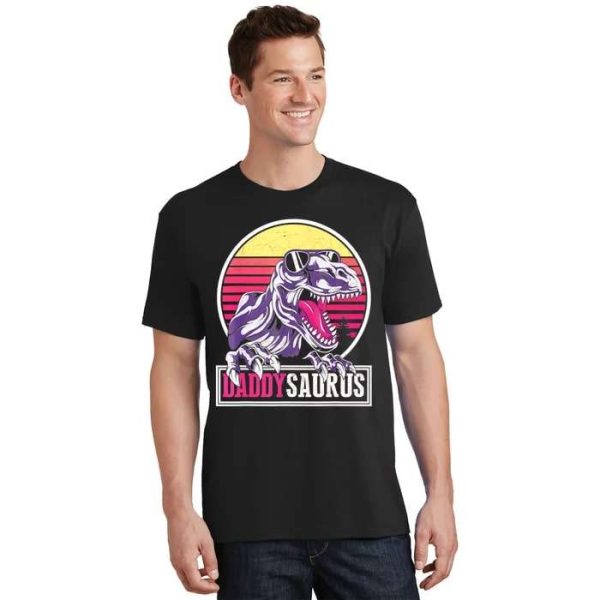 Daddysaurus Rex Sunglasses – Vintage Daddy Dinosaur Shirt – The Best Shirts For Dads In 2023 – Cool T-shirts