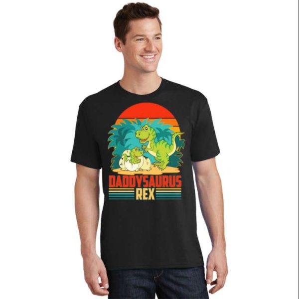 Daddysaurus Rex T-Shirt – Fun And Cute Tee – The Best Shirts For Dads In 2023 – Cool T-shirts