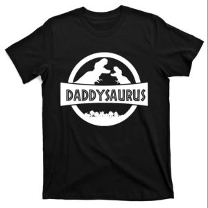 Daddysaurus T-Shirt A Fun And Playful Wardrobe Addition – The Best Shirts For Dads In 2023 – Cool T-shirts