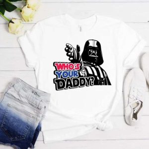 Darth Vader Star Wars Daddy Funny Graphic T-Shirt – The Best Shirts For Dads In 2023 – Cool T-shirts