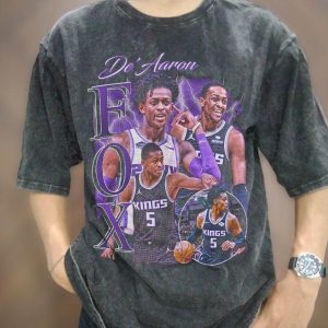 Deaaron Fox Basketball Players Nba Sports T-shirt – Apparel, Mug, Home Decor – Perfect Gift For Everyone