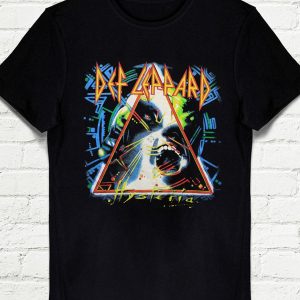 Def Leppard Hysteria Album Cover T-shirt For Hard Rock Fans – Apparel, Mug, Home Decor – Perfect Gift For Everyone