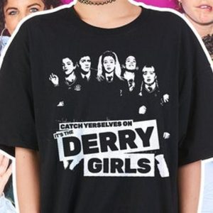 Derry Girls Netflix Tv Series Unisex T-shirt – Apparel, Mug, Home Decor – Perfect Gift For Everyone