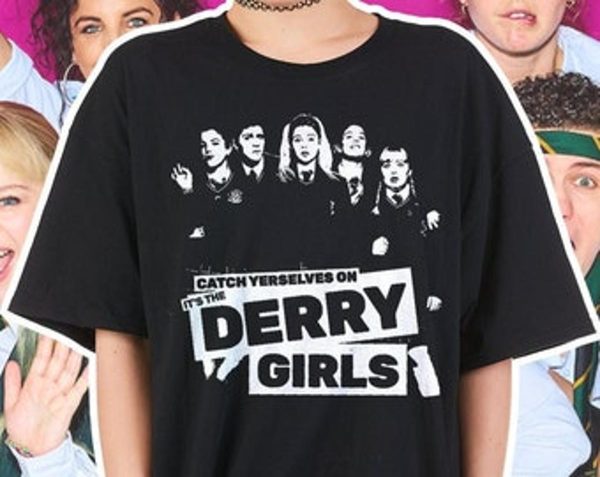 Derry Girls Netflix Tv Series Unisex T-shirt – Apparel, Mug, Home Decor – Perfect Gift For Everyone