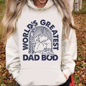 Disney King Triton Worlds Greatest Dad Bod T Shirt The Best Shirts For Dads In 2023 Cool T shirts 5