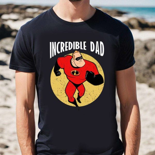 Disney Pixar’s The Incredibles Super Dad Tee – The Best Shirts For Dads In 2023 – Cool T-shirts