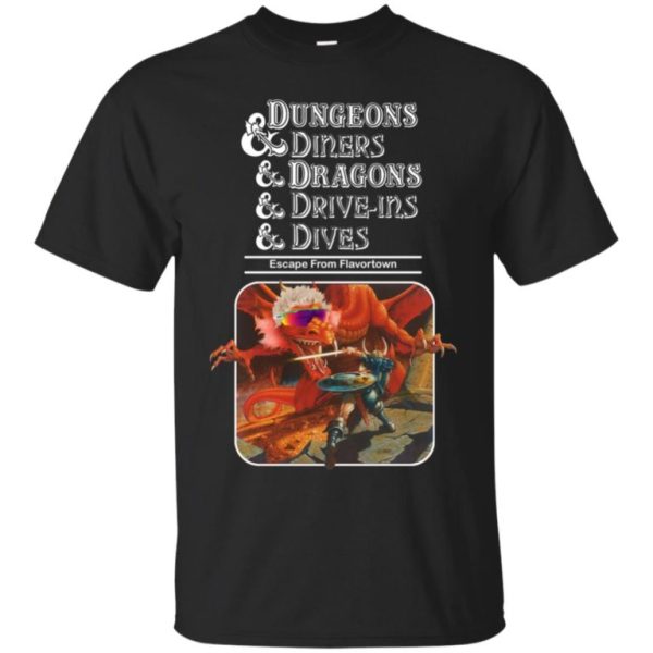 Dungeons And Diners And Dragons And Drive Ins And Dives T-shirt – Apparel, Mug, Home Decor – Perfect Gift For Everyone