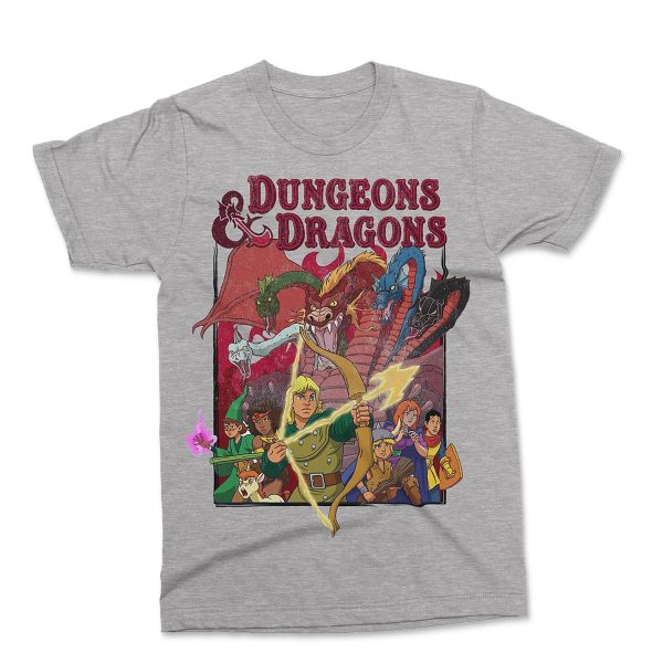 Dungeons And Dragons Cartoon Style T-shirt – Apparel, Mug, Home Decor – Perfect Gift For Everyone