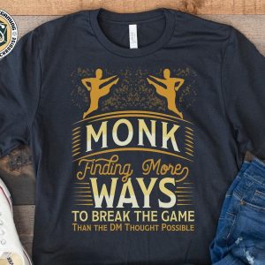 Dungeons And Dragons Dnd Monk Shirt – Apparel, Mug, Home Decor – Perfect Gift For Everyone