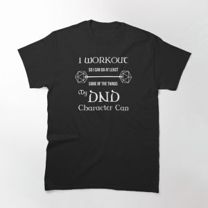 Dungeons & Dragons Dnd Character Workout T-shirt – Apparel, Mug, Home Decor – Perfect Gift For Everyone