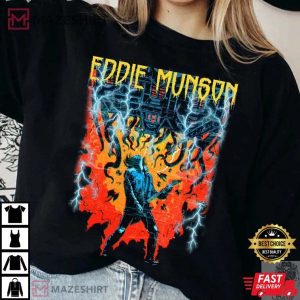 Eddie Munson Electric Guitar T-shirt – Apparel, Mug, Home Decor – Perfect Gift For Everyone