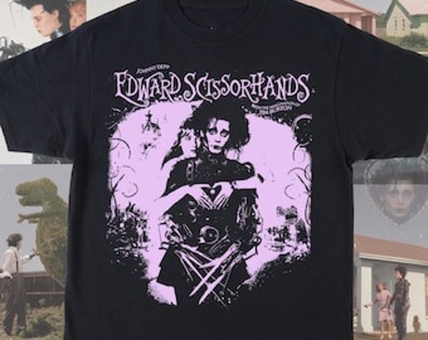 Edward Scissorhands Johnny Depp Tim Burton Graphic Unisex T-shirt – Apparel, Mug, Home Decor – Perfect Gift For Everyone