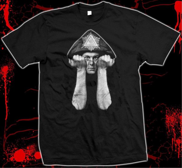 English Occultist Aleister Crowley T-shirt Occult Black Magic Graphic Shirt – Apparel, Mug, Home Decor – Perfect Gift For Everyone