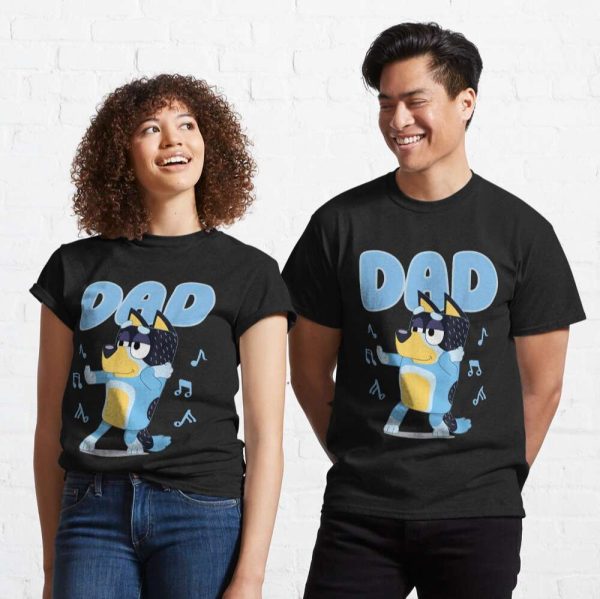 Fathers Blueys Dad Mum Funny T-Shirt – The Best Shirts For Dads In 2023 – Cool T-shirts