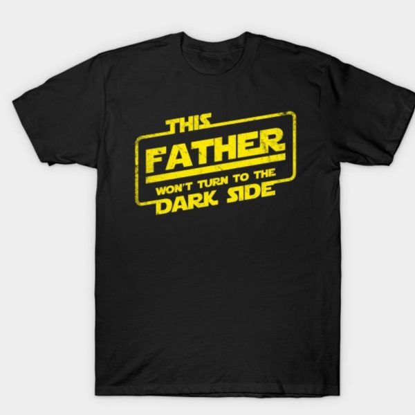 Father’s Day Best Dad Sci-fi Slogan T-Shirt